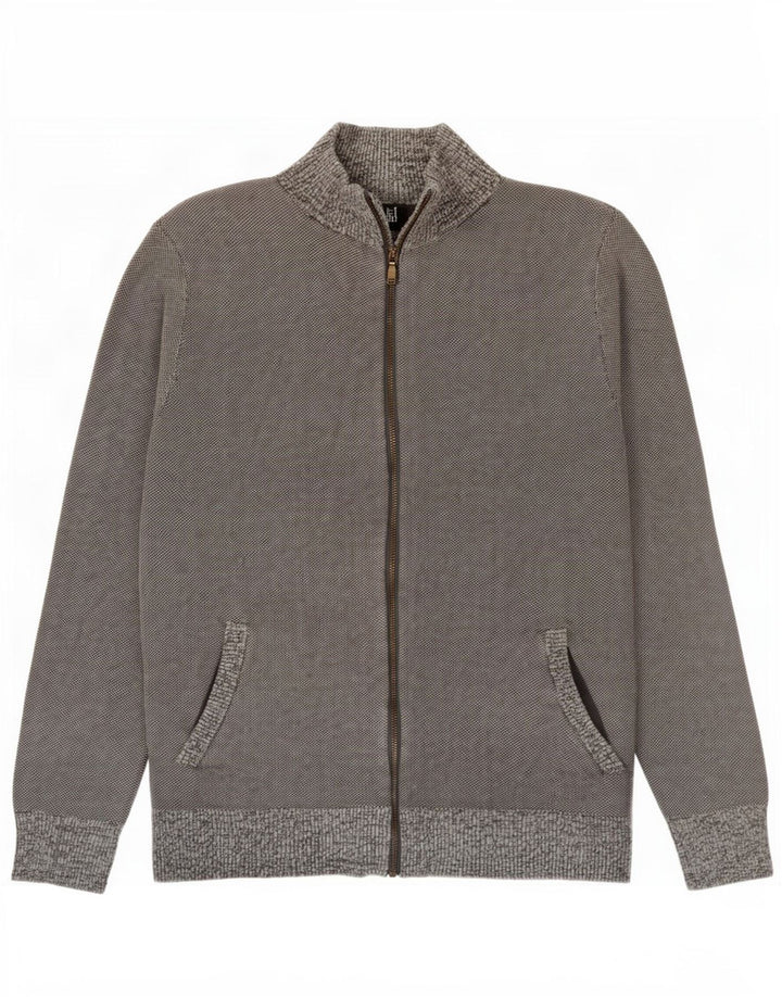White Stuff Herre Cardigan Sweater Lille Grå Bomuld