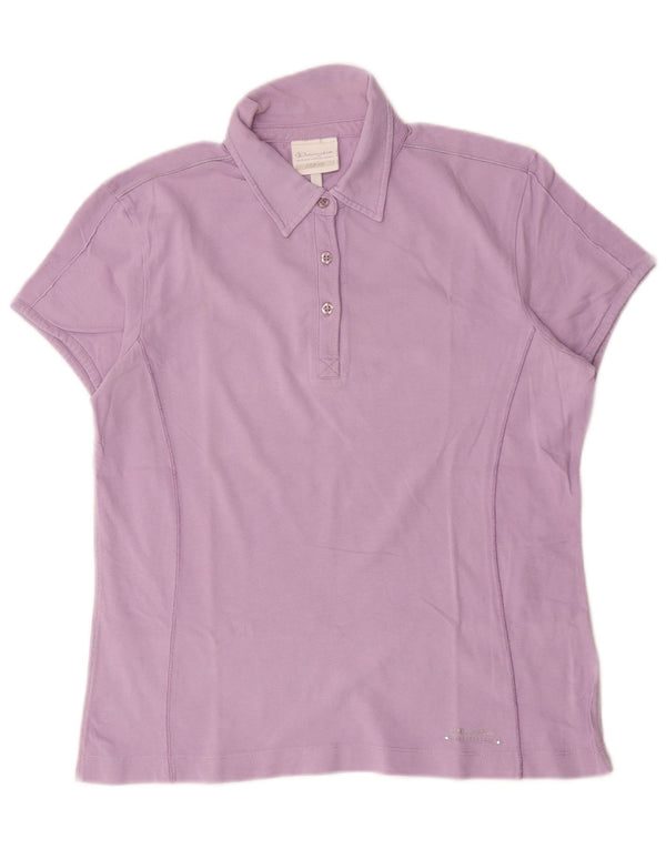 Champion Dame Easy Fit Polo shirt UK 20 2XL Lilla