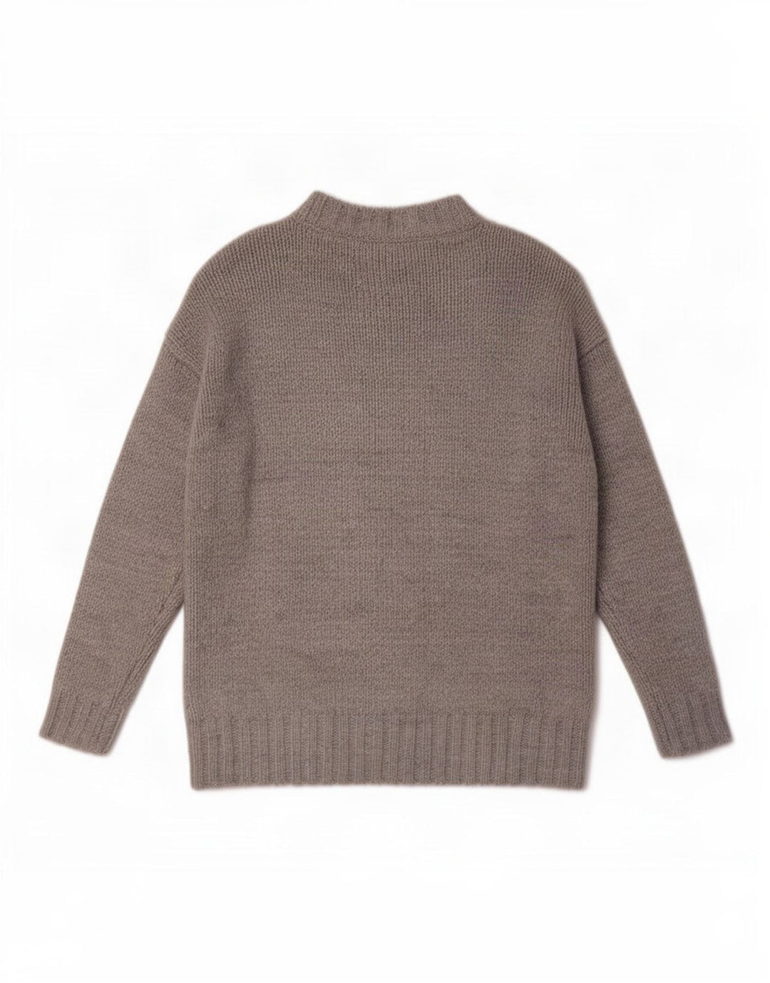 Marks & Spencer dame sweater med rund hals i overstørrelse UK 10 lille grå