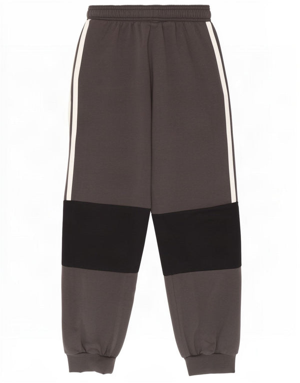 Adidas Træningsdragt til drenge Bukser Joggers 9-10 år Grå Colourblock Bomuld