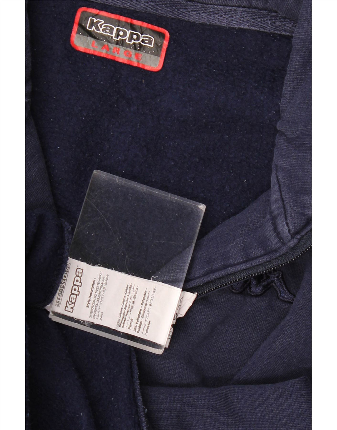 KAPPA Træningsdragt topjakke til mænd Stor marineblå bomuld
