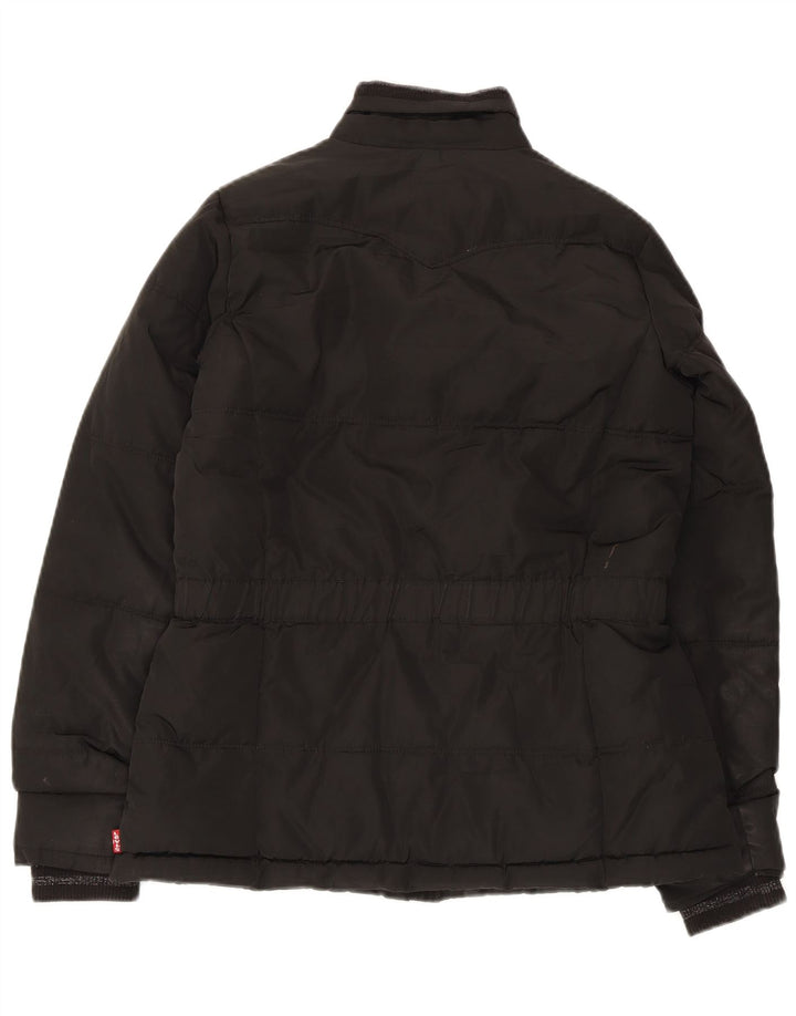 Levi's Pige Polstret Jakke 13-14 År Sort Polyester