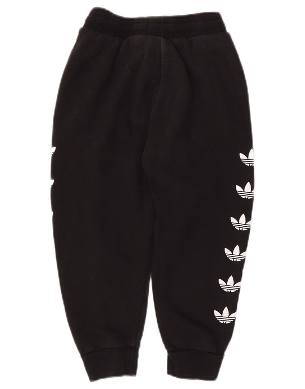 Adidas Boys Grafisk træningsdragt Bukser Joggers 4-5 år Sort Bomuld