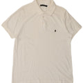 FRANSK FORBINDELSE Herre poloshirt Stor Off White Bomuld