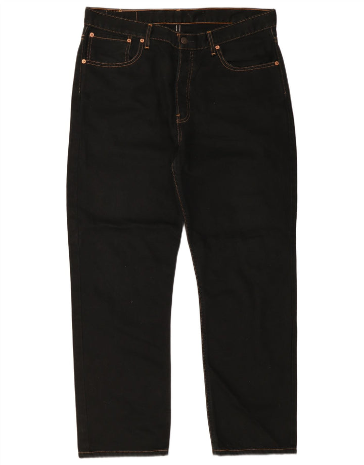Levi's Herre 582 Straight Jeans W36 L30 Sort