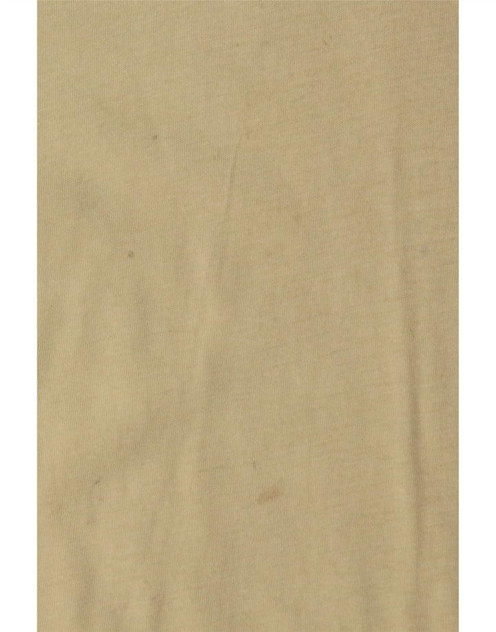 NIKE T-shirt top mellem gul bomuld til mænd