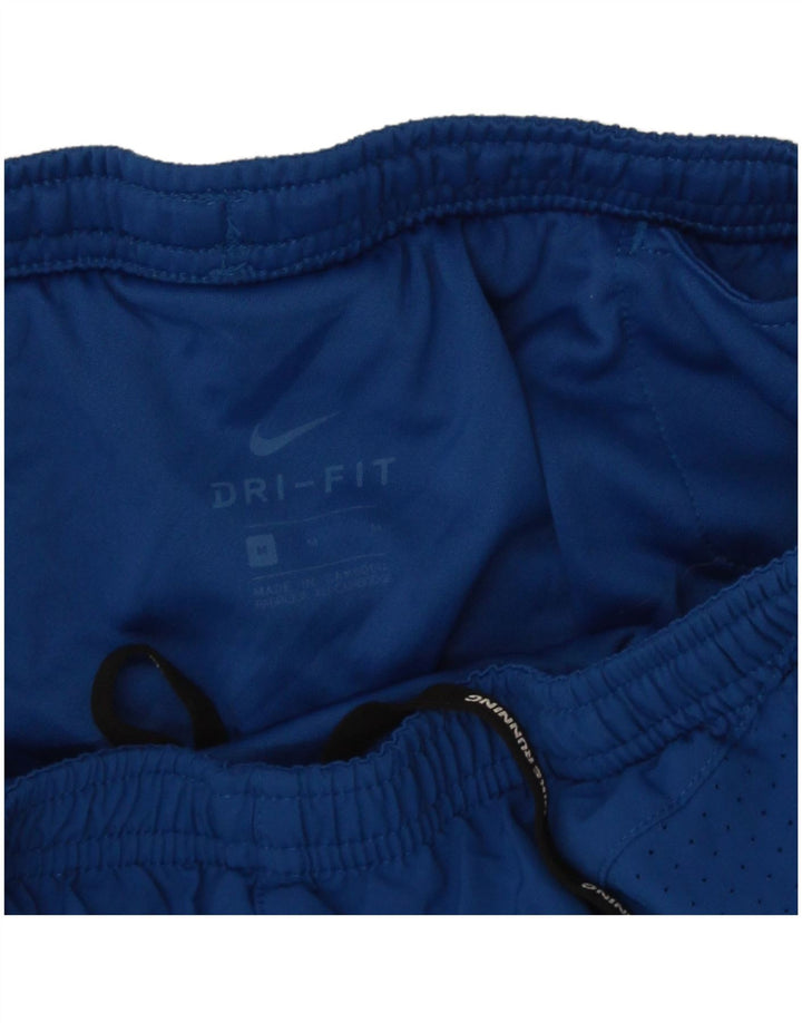 Nike Herre Dri Fit Sportshorts Medium Blue Colourblock