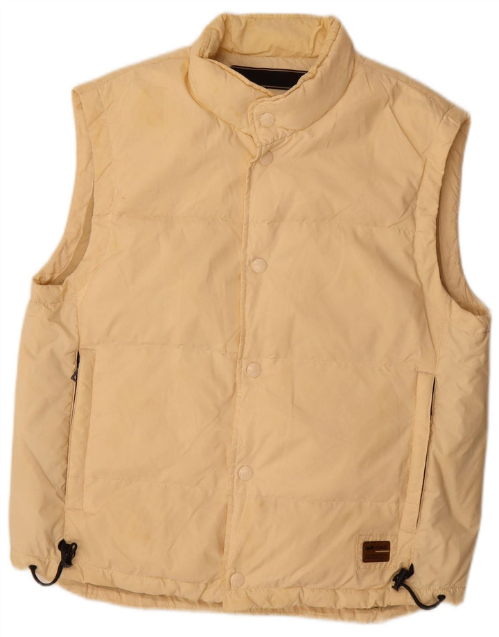 Gas Polstret Gilet UK 40 Stor Beige Polyamid