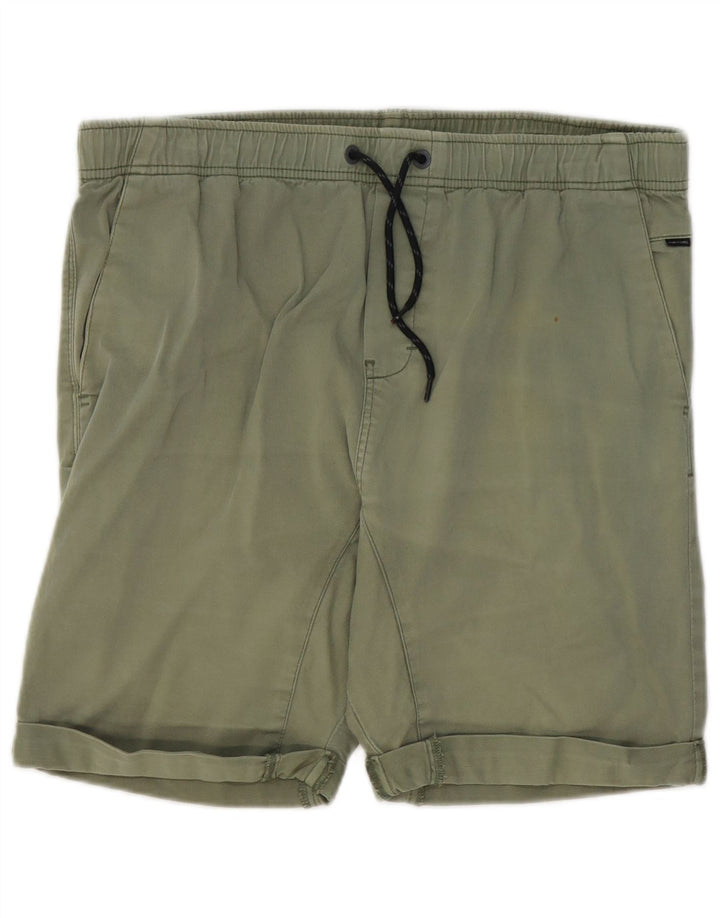 Rip Curl Herre Chino Shorts W34 Large Green Bomuld