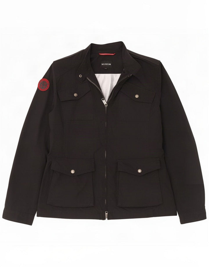 Museum Herre Utility Jacket UK 40 Large Black