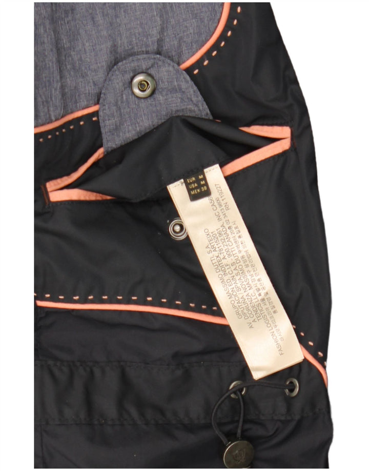 Massimo Dutti Herre Utility Jacket UK 38 Medium Navy Blue Nylon