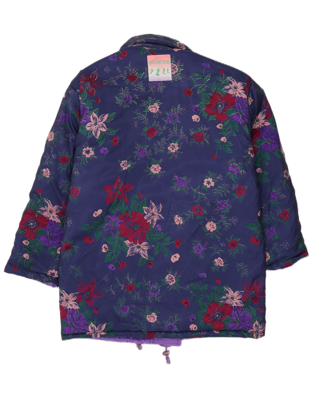 Stratos vendbar oversize skijakke til kvinder EU 44 XL Lilla polyester