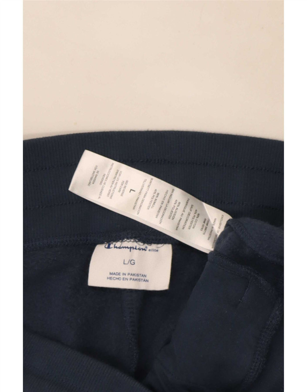 Champion Herre træningsdragt Bukser Large Navy Blue Bomuld