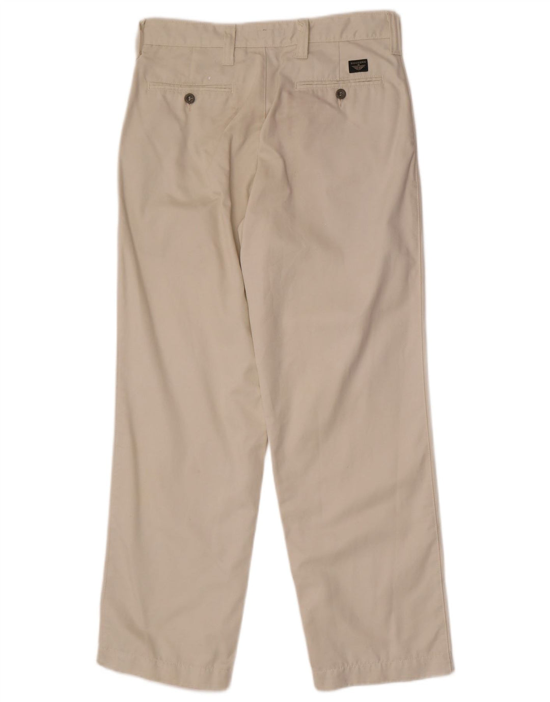 Dockers Herre Khakis Lige Chino Bukser W31 L30 Off White