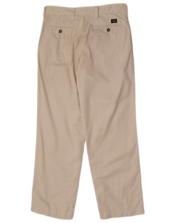 Dockers Herre Khakis Lige Chino Bukser W31 L30 Off White