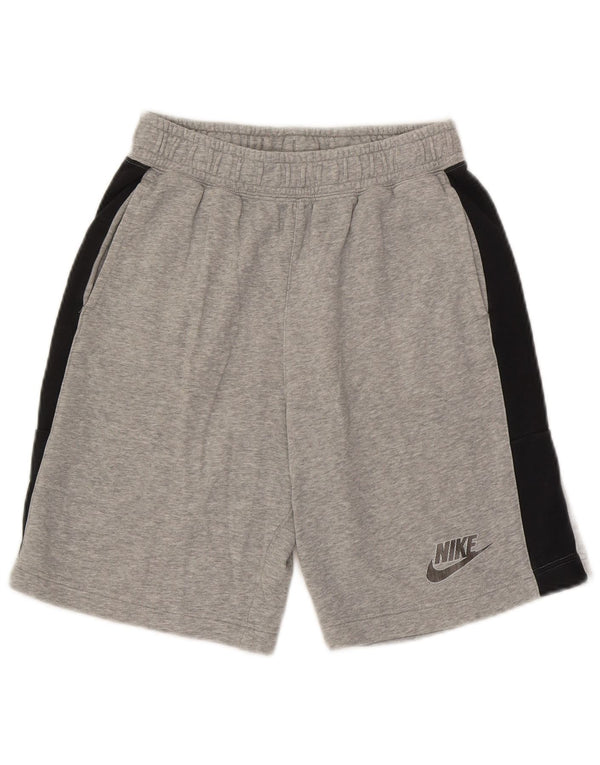 Nike Boys Sports Shorts 13-14 år XL Grå Colourblock Bomuld