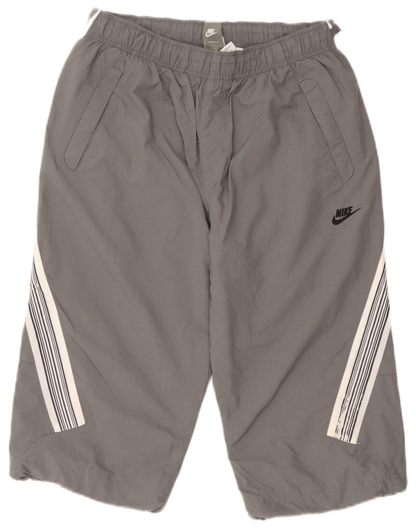 Nike Herre Bermuda Sportshorts Medium Grå Nylon
