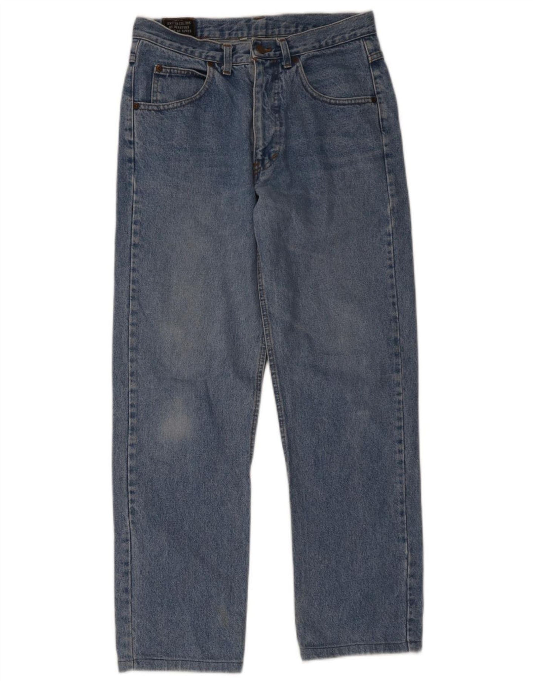 Benetton Herre Straight Jeans IT 46 W33 L30 Blå Bomuld
