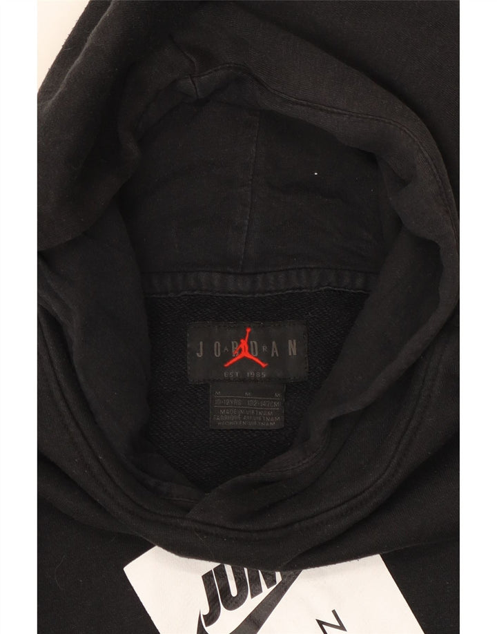 Jordan Boys Grafisk hættetrøje 10-11 år Medium Sort