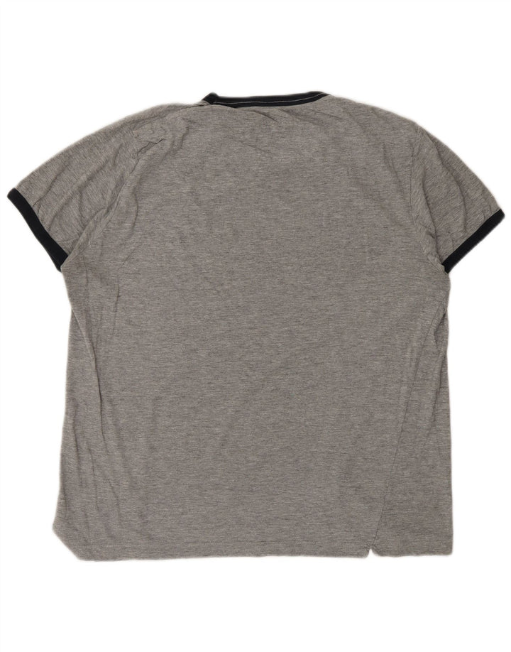 French Connection Herre T-Shirt Top XL Grå Bomuld