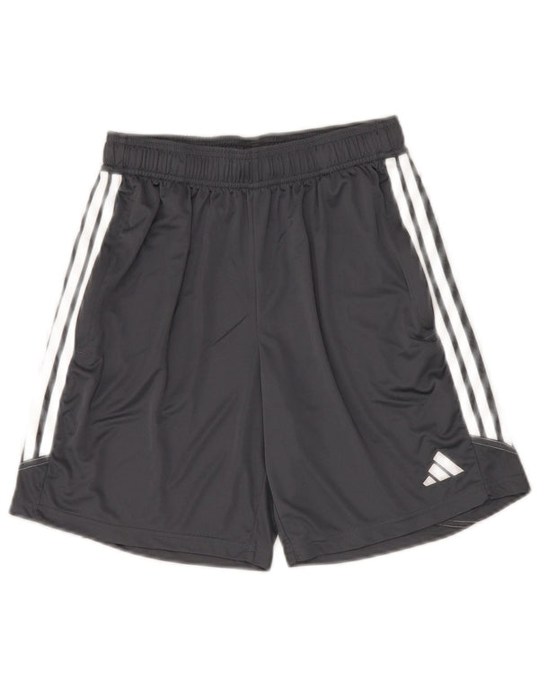 Adidas Boys Aeroready Sportshorts 15-16 år Grå polyester