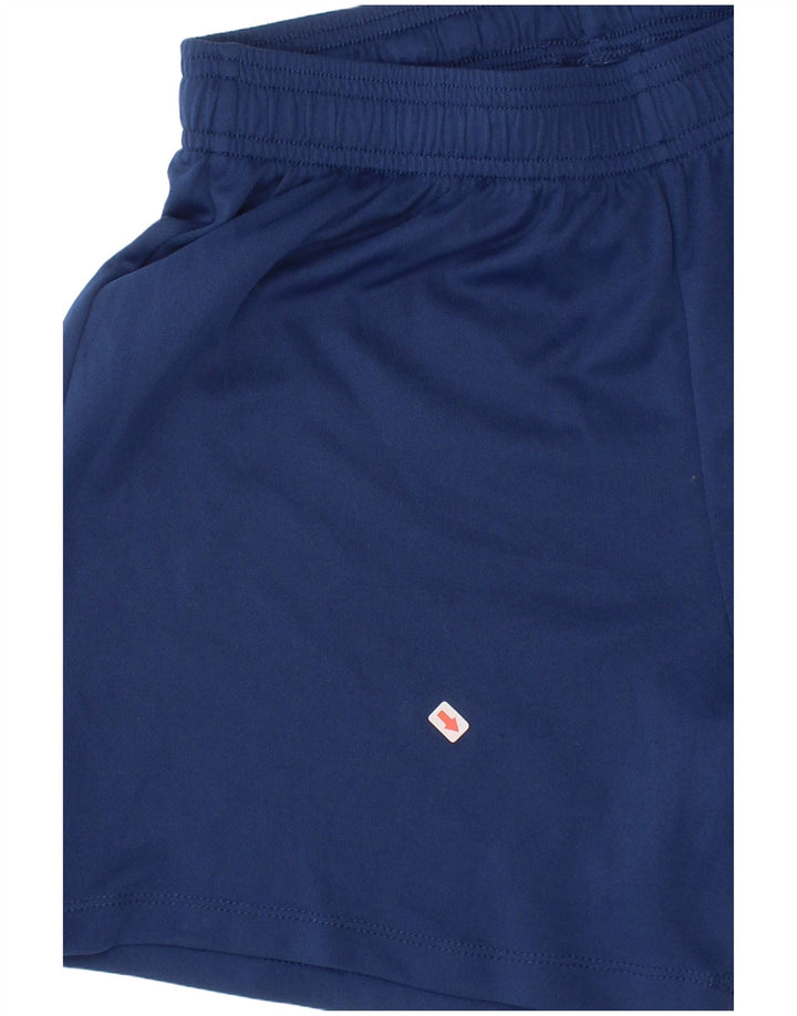 Umbro Boys Sports Shorts 11-12 År Large Navy Blue Polyester