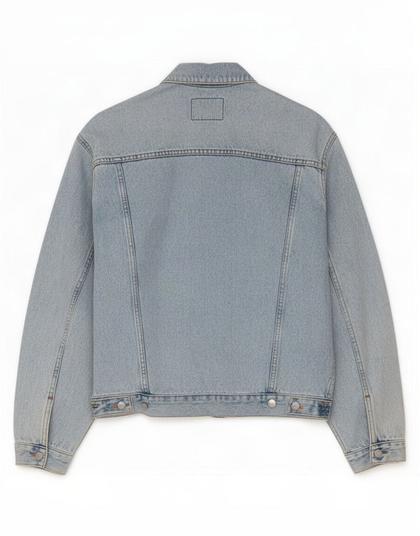 Uniform Herre denimjakke UK 40 Large Blue Cotton