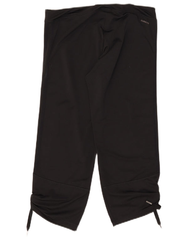 Adidas Dame Climalite Capri Træningsdragt Bukser UK 16 Large Black