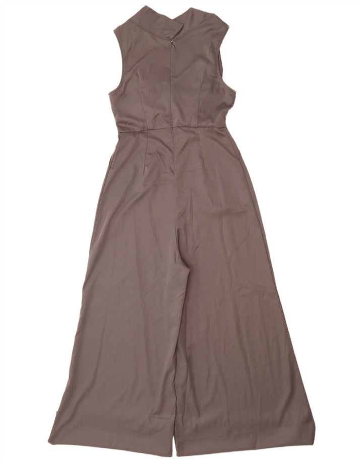 LINDY BOP Dame ærmeløs Jumpsuit UK 10 Lille grå polyester