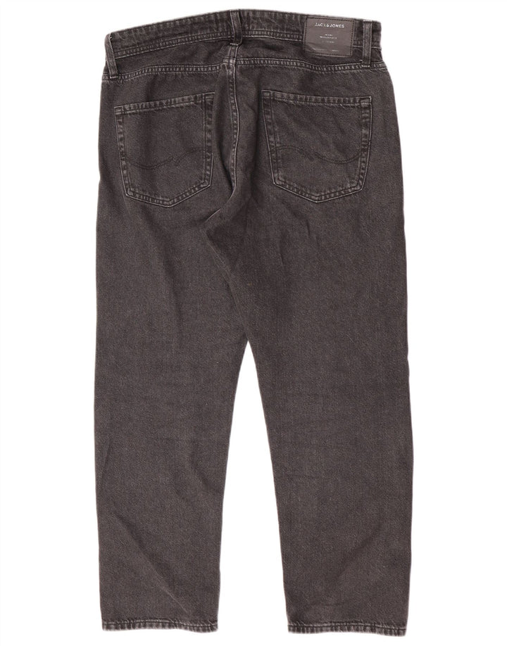 Jack & Jones Straight Jeans til mænd W32 L27 Grå bomuld