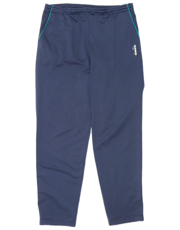Diadora Dame træningsdragt Bukser UK 22 3XL Navy Blue Polyester