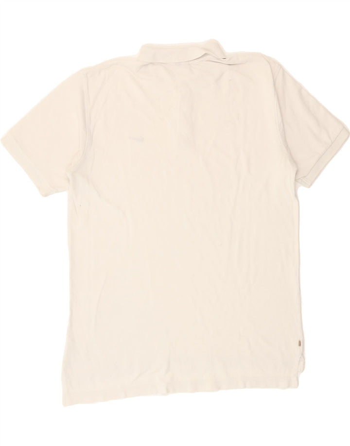 NIKE Mens Polo Shirt XL White Vintage Nike and Second-Hand Nike from Messina Hembry 