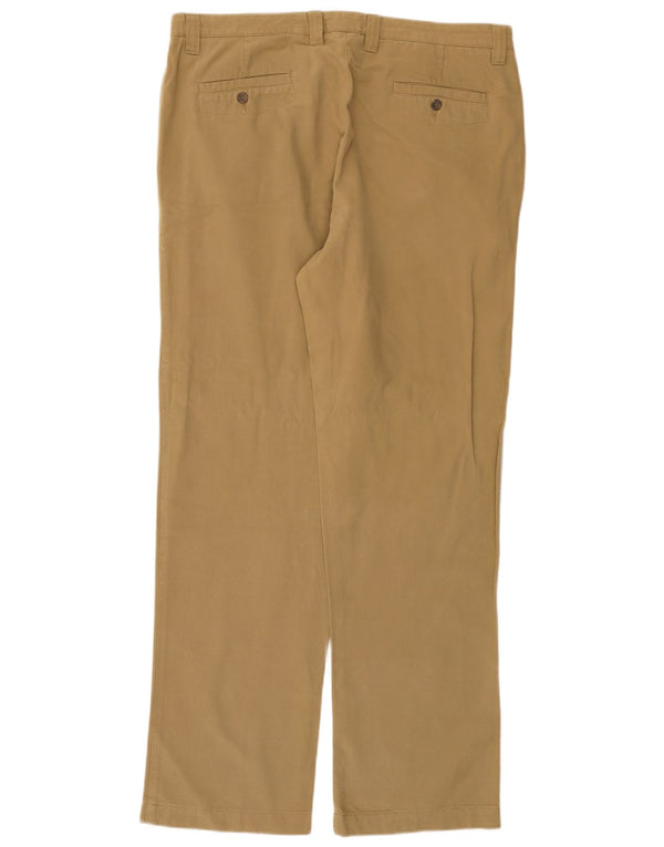 Marlboro Classics Mens Straight Chino Trousers EU 58 4XL W38 L33 Beige