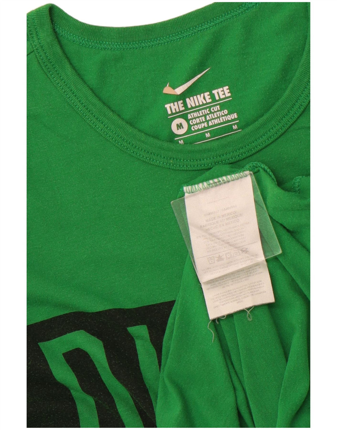 NIKE Herre Oregon Ducks grafisk T-shirt top mellemgrøn farveblok