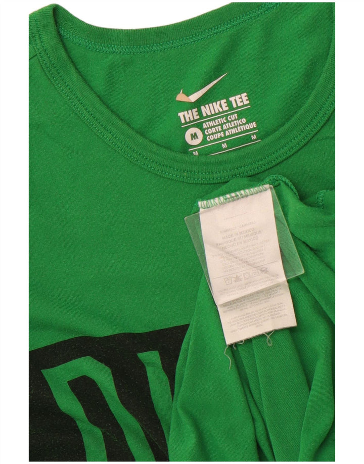 NIKE Herre Oregon Ducks grafisk T-shirt top mellemgrøn farveblok