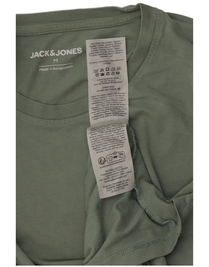 Jack & Jones herre T-shirt top mellemgrøn bomuld