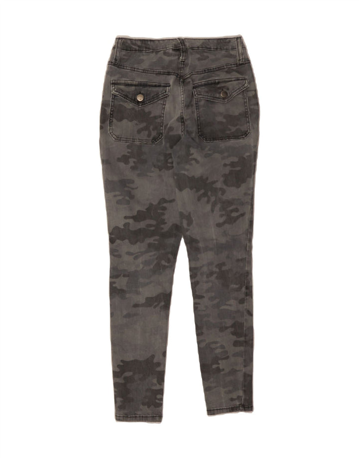 MOSSIMO Womens High Waist Chino Trousers US 4 Small W27 L27 Grey Vintage Mossimo and Second-Hand Mossimo from Messina Hembry 