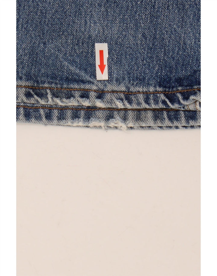 Wrangler Herre Texas Straight Jeans W32 L32 Blå Bomuld
