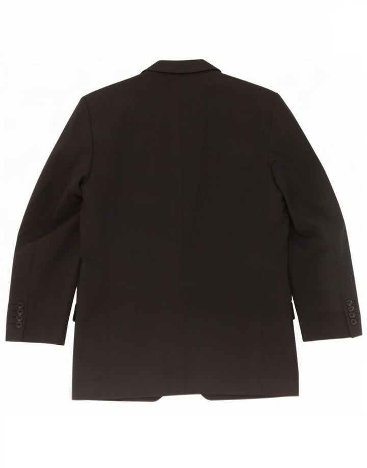 Marks & Spencer Herre St. Michael 3 Button Blazer Jacket UK 40 Medium Black