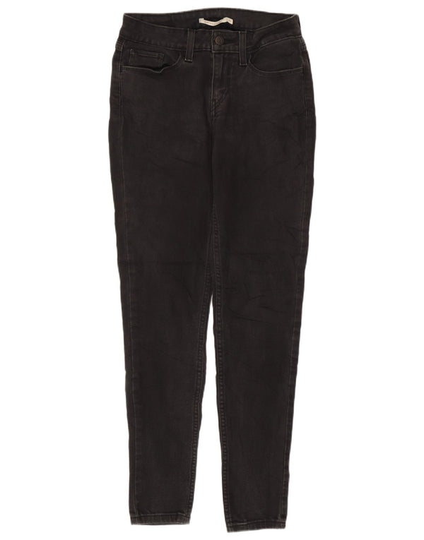 Levi's Dame 535 Super Skinny Jeans W27 L30 Grå Bomuld