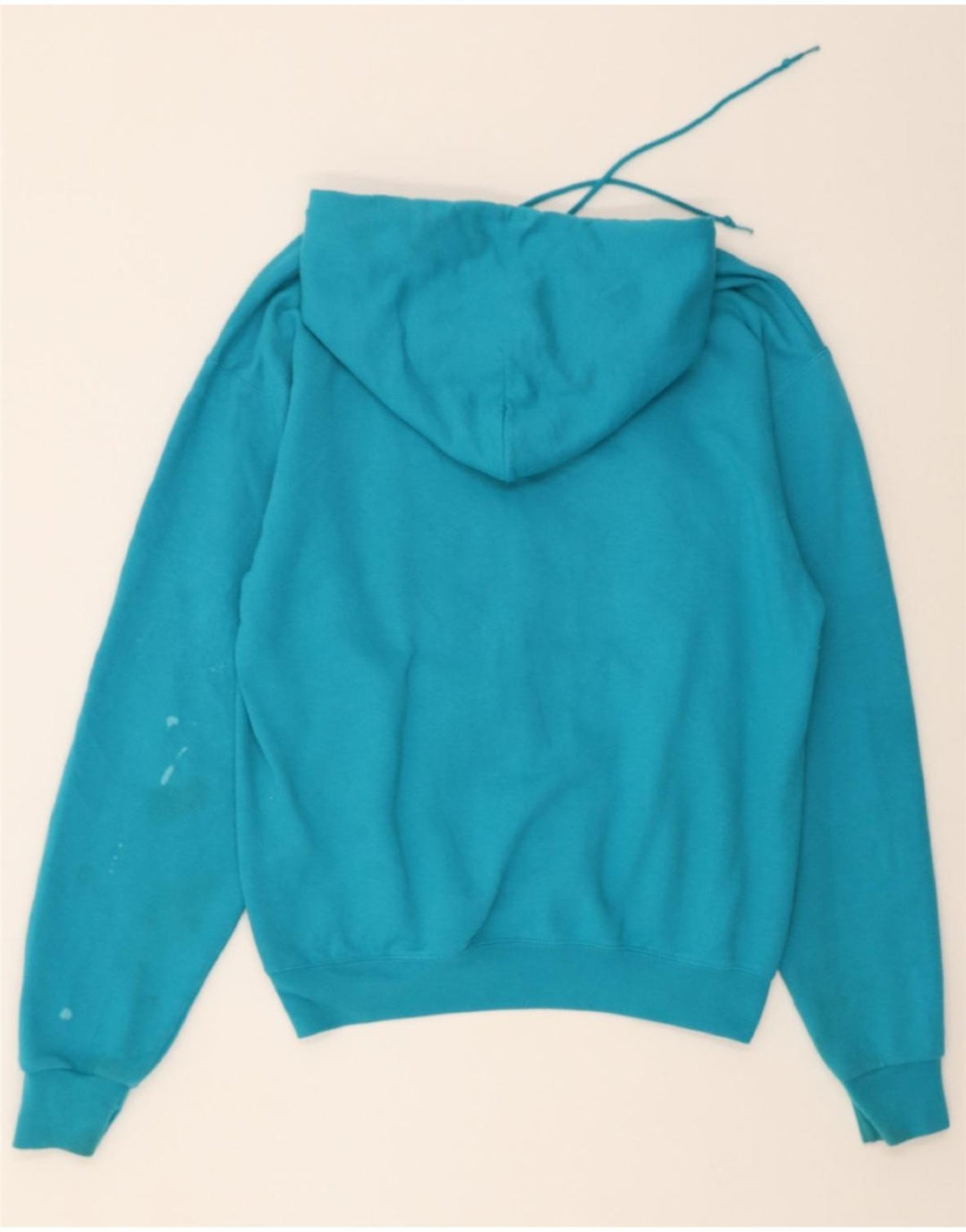 CHAMPION Mens Belmont Graphic Hoodie Jumper Medium Blue Cotton Vintage Champion and Second-Hand Champion from Messina Hembry 