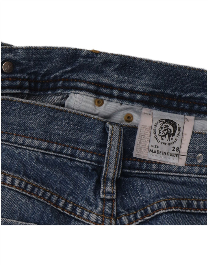 Diesel Dame Bootcut Jeans W28 L30 Blå Bomuld