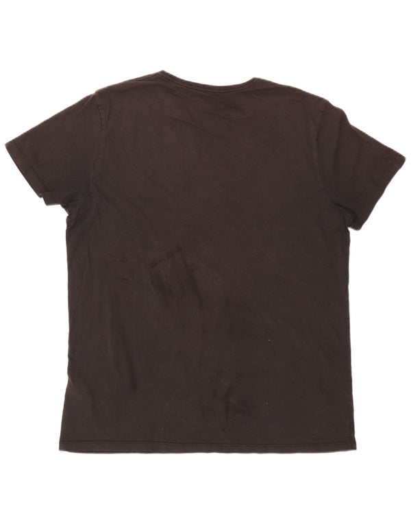 Timberland Herre grafisk T-shirt top XL sort bomuld