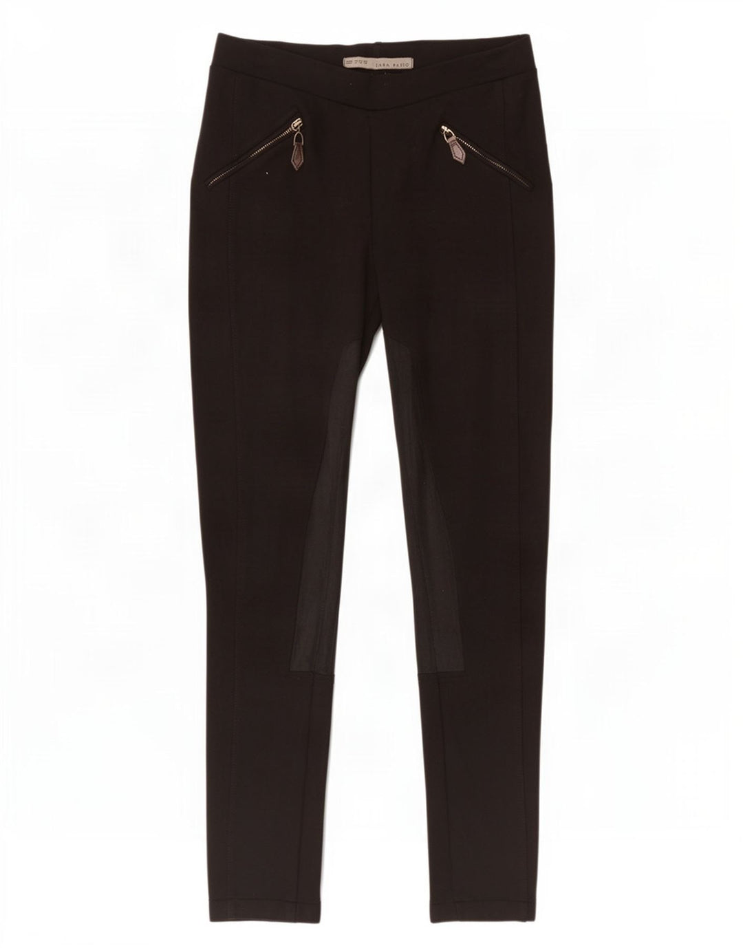 Zara Dame Leggings UK 12 Medium Sort