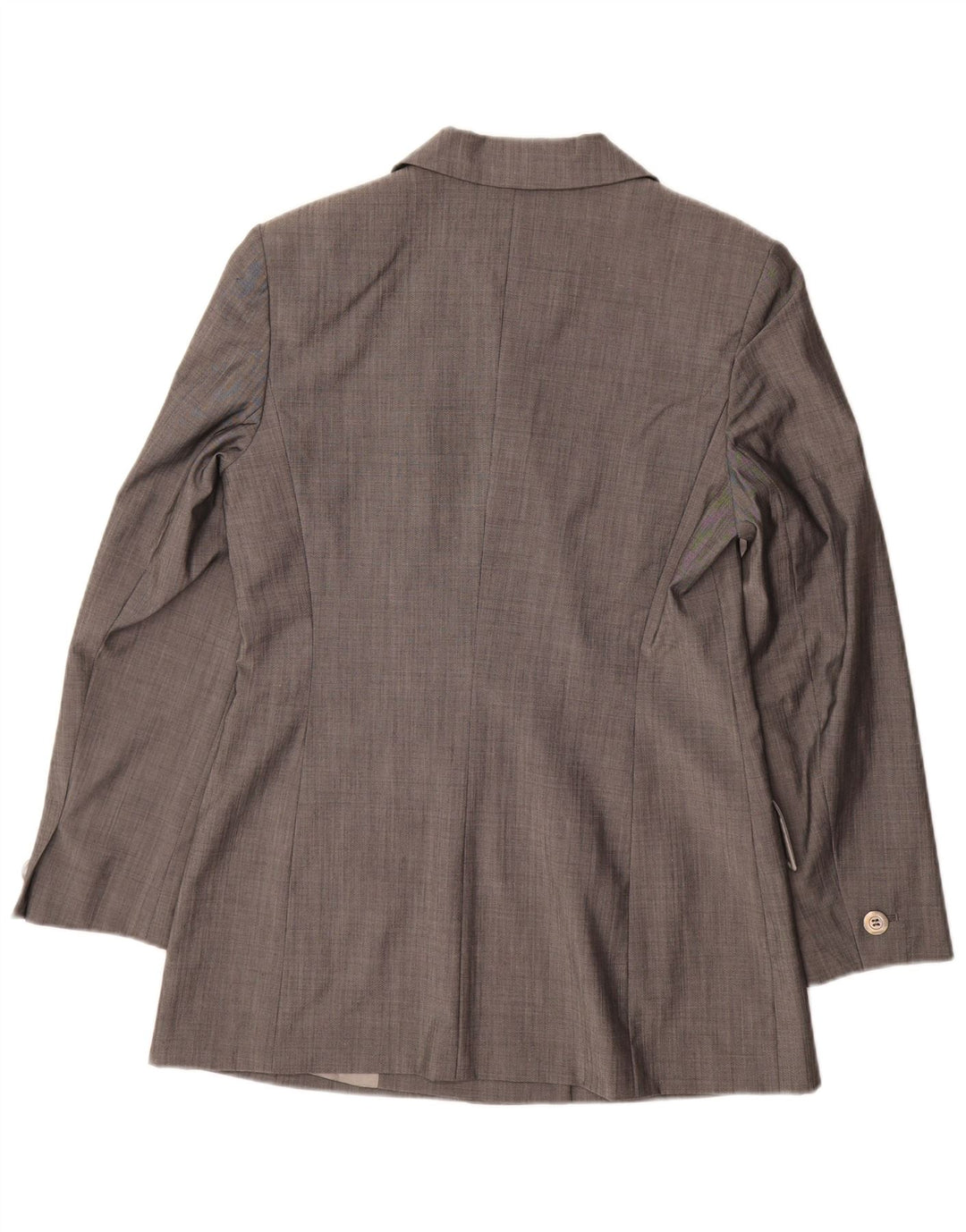 Laurel Dame Dobbeltradet Blazer Jacket EU 38 Medium Grey New Wool