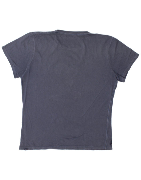 PEPE Jeans Herre Regular Fit Grafisk T-shirt Top Medium Navy Blue