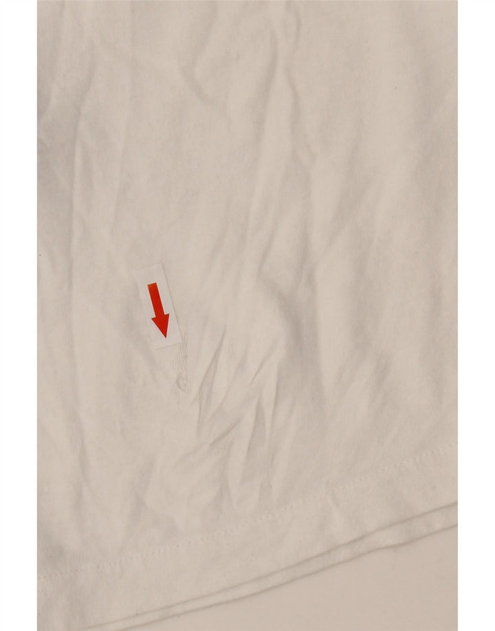 Levi's Herre T-Shirt Top XL Hvid Bomuld