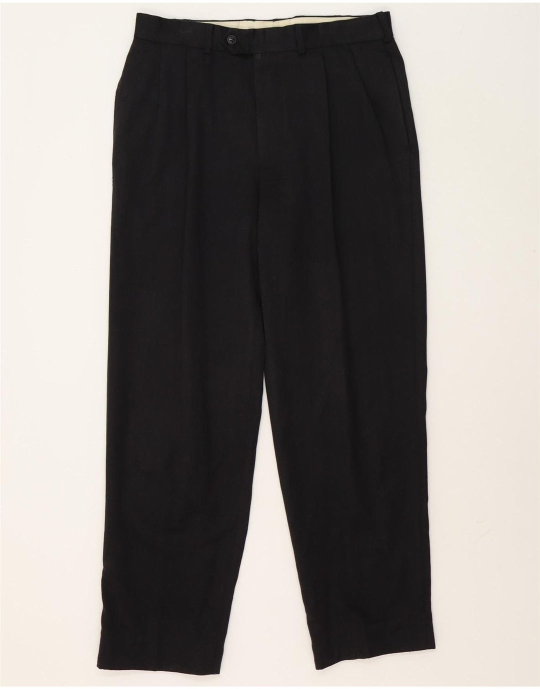 Marks & Spencer Herre Pegged Suit Bukser W34 L30 Grå uld