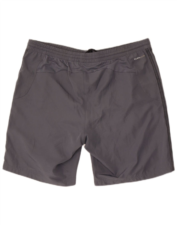 Adidas Herre Climacool Sport Shorts Large Grå Colourblock Polyester