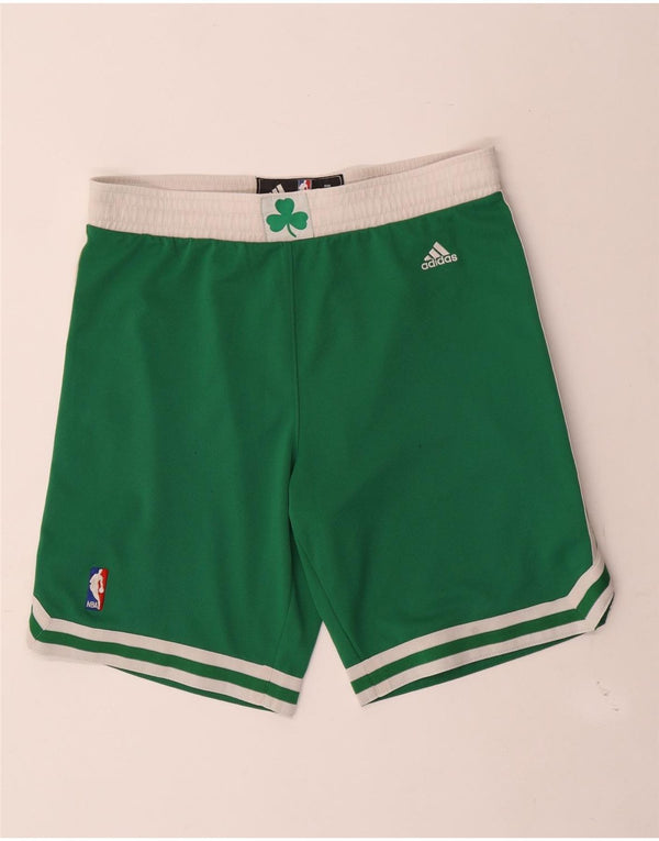 Adidas Herre Boston Celtics Sports Shorts Små grøn polyester